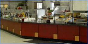  temporary kitchens and dining facilities
