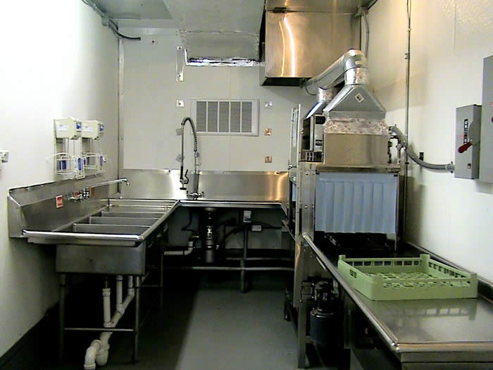 temporary production kitchens